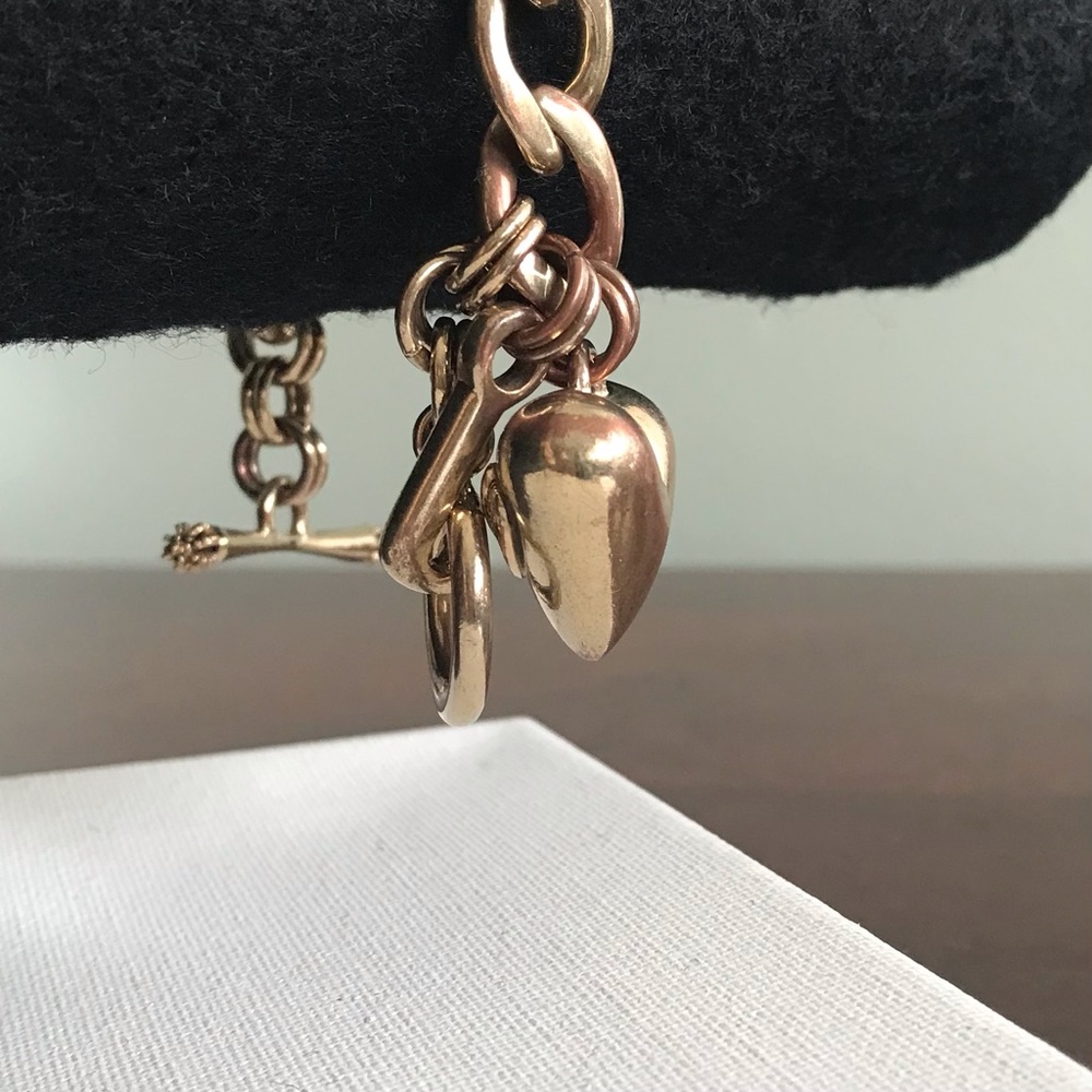 Bracelet Juicy Couture Y2K puffy heart toggle bracelet - Picture 5 of 6